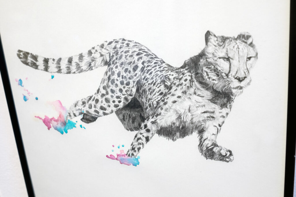 Björn Holzweg Acinonyx jubatus I Affenfaust Galerie Hamburg